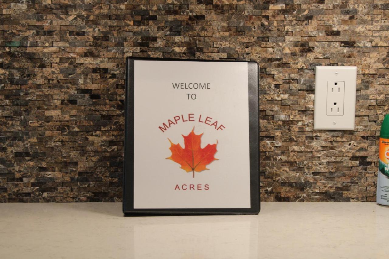 Williston Maple Leaf Acreヴィラ エクステリア 写真